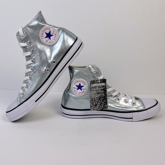 Converse All Star Glacier High Tops Men’s 8.5 Women’s 10.5 Ice Blue - Picture 8 of 16